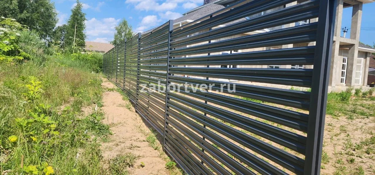Купить забор в Твери и области: надежные ограждения от производителя с установкой